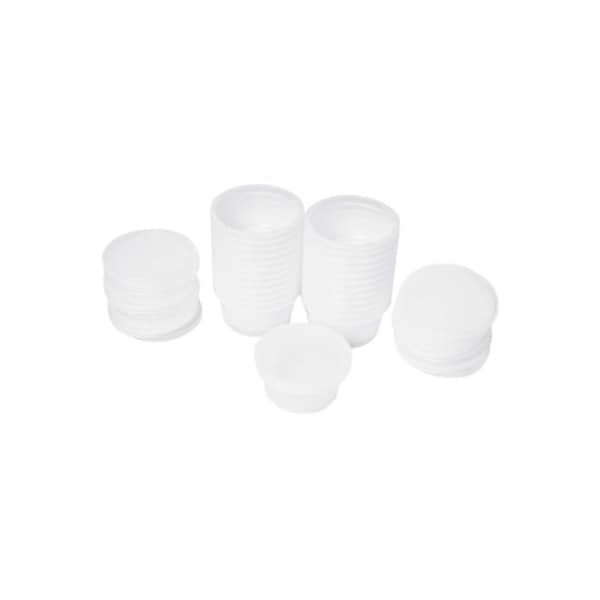 Containers and Lids For 2 Ounce Putty, 25/Case